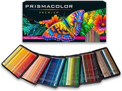 PRISMACOLOR Premier Colored Pencils | Art Supplies for Drawing, Sketching, Adult Coloring | Soft Core Color Pencils Potloden 150 stuks