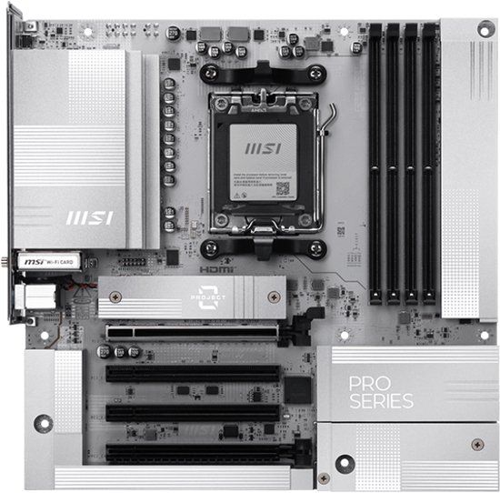 MSI PRO B850M-A WIFI PZ M-ATX AMD B850 Socket AM5 DDR5