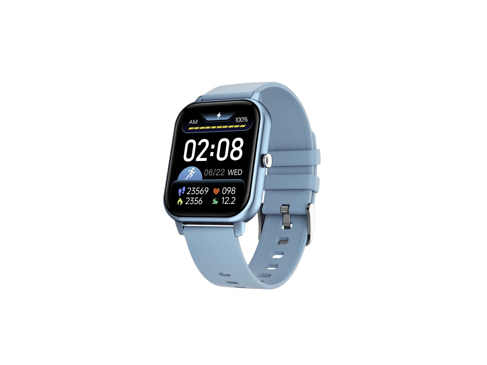 Trevi T-Fit 270 Call Smartwatch - 1.69" IPS Touchscreen - Blauw