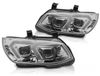 Xenon LED-dagrijverlichting set, compatible BMW 3-serie Coupé/Cabrio E92/E93, modeljaar 2010-2013, chrome