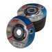 NTools SDSS Slijpschijvenset 115 x 6,4 x 22,23 mm voor haakse slijper, ijzer, vorm FEPA 27 (depressief), dikte 6,4 mm, set van 5 stuks