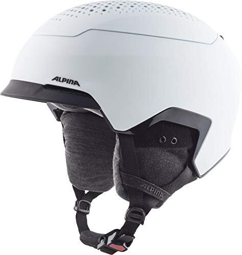 Alpina Unisex-Adult's GEMS Skihelm, Wit mat, 55-59