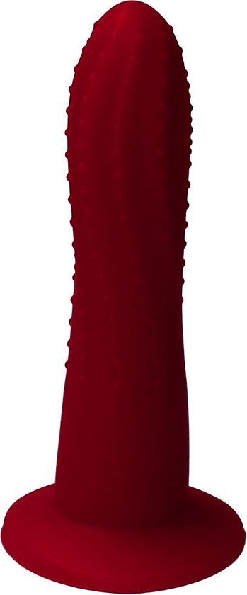 Ylva & Dite Prickly Pear Siliconen Dildo Donker Rood