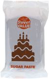 Sweet Value Fondant - Bruin - 200 g - Suikerpasta - Rolfondant