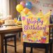 Eddy Toys Feestelijke Stoelhoes met Kroon Design - Set van 6 Stuks