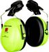 3M Peltor H520 Optime II Gehoorkap met helmbevestiging P3E - Groen - OPT2P3EH