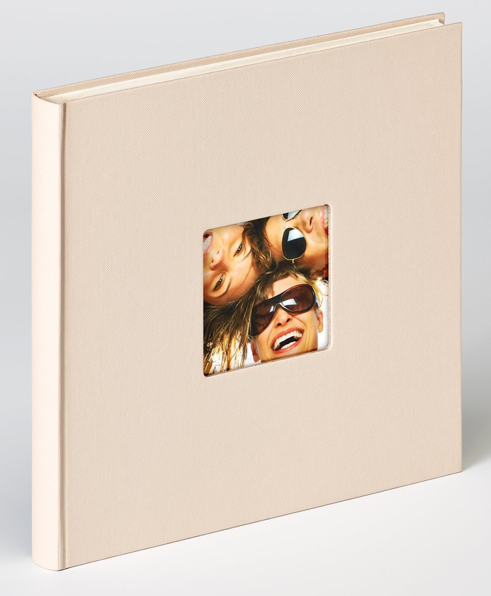 Walther Fun Fotoalbum 25 x 26 cm 40 pagina s Licht Bruin