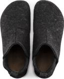 Birkenstock Andermatt Pantoufles Laine Feutrée Anthracite Coupe Regular - Taille 41