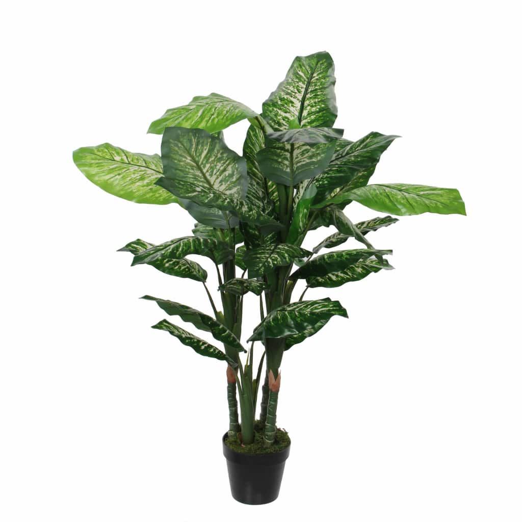 Mica Decorations Dieffenbachia Kunstplant - 120 x 60 cm - Groen