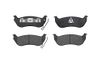 A.B.S. All Brake Systems Plaquettes de frein – Jeu de 4 pièces – Incl. indicateur d'usure – ECE-R90