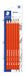 STAEDTLER Potlood MINERVA, hardheid HB, blisterkaart met 6 potloden, 13060BK6DA