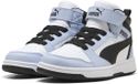 PUMA Rebound V6 Mid AC+ PS Unisex Sneakers - PUMA White-Snow Mountain Blue-PUMA Black