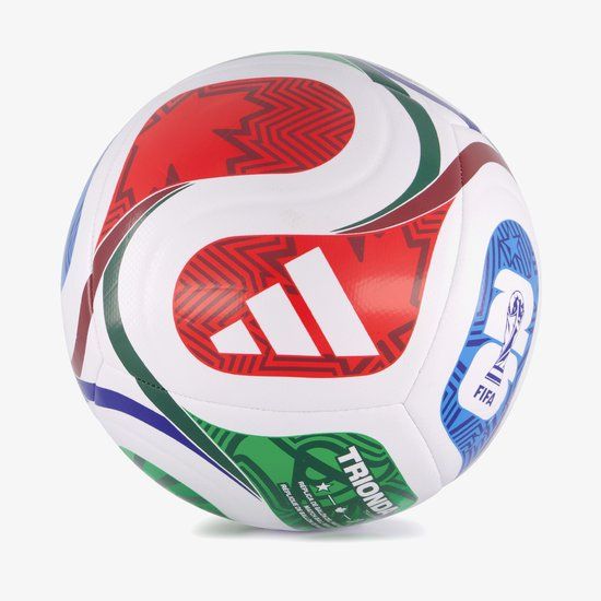 Adidas FIFA World Cup 26 Trionda Training Voetbal - Maat 5 - Wit/Blauw/Groen/Rood