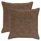 vidaXL - Kussensloop - 2 stuks - Lichtbruin - 55 x 55 cm