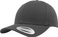 Flexfit Curved Classic Snapback Charcoal One Size Pet - Grijs