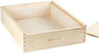 Merkloos Grote Mallen - Zeep Maken - DIY Handgemaakt - Met Houten Doos - 18 Bar - Wit