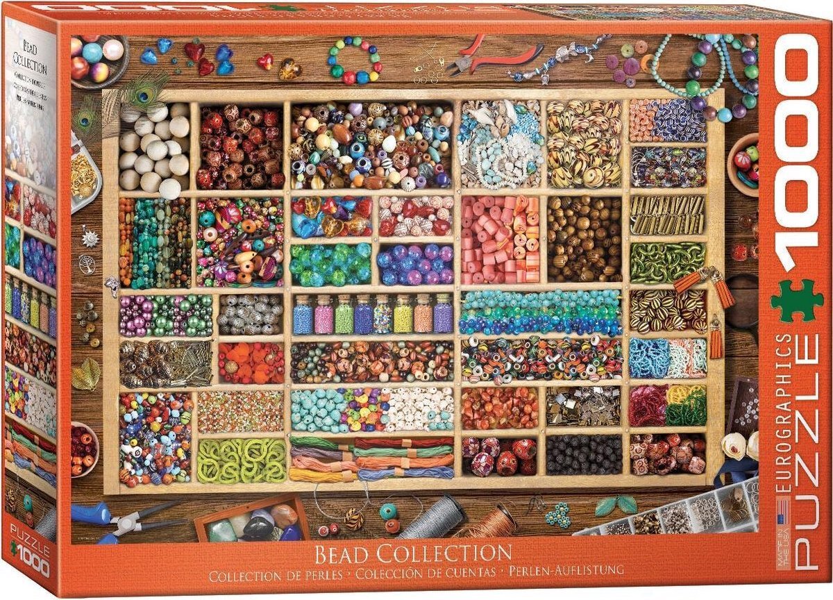 Eurographics puzzel Bead Collection - 1000 stukjes