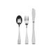 BERGNER Q3460 Kinderbestekset van roestvrij staal München Silver Shiny Collection 3-delig