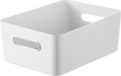 SmartStore Compact boîte de rangement XS Couvercle Plastique Gris