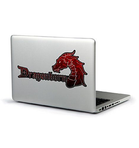 Laptop Stickers By Big Mouth Big Mouth Dragonborn Laptop Sticker Sticker