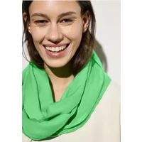 Cecil B572756 Sjaal voor dames, effen kleur, Fluorescerend groen