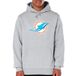 New Era Miami Dolphins NFL Team Logo Hoody Grijs Trui met Capuchon - M
