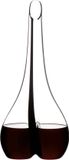 Riedel Carafe à décanter Black Tie Smile - Faite à la main - Cristal - Transparent - 750 ml