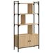 VidaXL Boekenkast Sonoma Eiken 76,5x30x154,5 cm