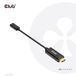 Club 3D HDMI Male to USB-C Female Adapter - 0.22m - Black