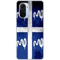 Xiaomi Mi 11 Pro Drapeau martinique bedrukt siliconen hoesje