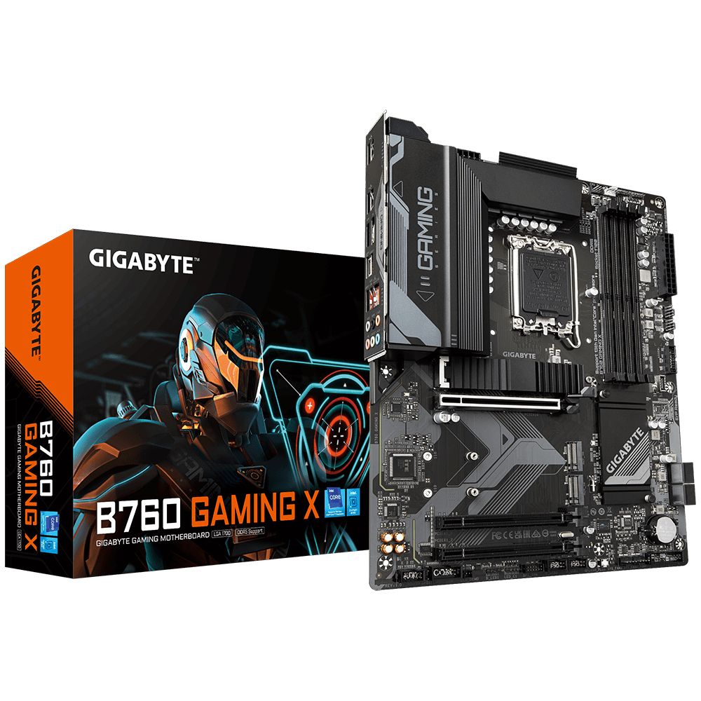 Gigabyte B760 GAMING X Motherboard - Intel B760 Express - LGA 1700 - ATX