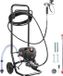 Airless Verfspuitsysteem - 3000PSI - 750W - 220V - Machine à peindre par pulvérisation - Pulvérisateur de peinture haute pression enroulable - avec 15m de longueur de tuyau - 1.2 l/min Débit maximal - Noir