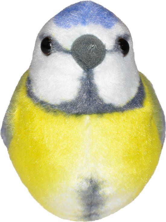 Wild Republic Pimpelmees Knuffel met Geluid - 16 cm