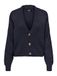 Only Onlcarolspring L/S Cardigan Knt Damesvest, Bleu Nuit.