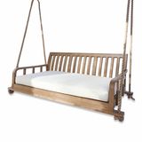 LOBERON Hangbank Travert bruin/beige
