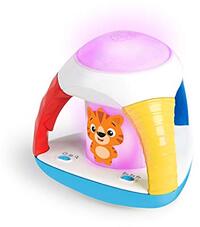 Baby Einstein 12084 Curiosity caleidoscoop, elektronisch speelgoed met lichten en muziek, leert kleuren in drie verschillende talen, meerkleurig, 680 g