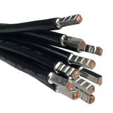 Enzo SEP Draad 6qmm soepel 35cm zwart