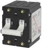 Blue Sea Systems Interrupteur bipolaire Argent 10 A