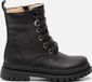 Shoesme Veterboots - Laarzen Met Veters - Meisjes - Zwart - Maat 26