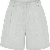 WE Fashion Dames wide leg short met strepen