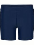 Hummel Hmljr Fitted Swim Shorts 232523 Zwemshort Kinderen Dress Blues Effen Polyester