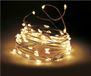 Spetebo Zilverkleurige lichtslang met 100 LED's