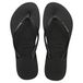 Havaianas Slim Sparkle II Teenslippers Zwart