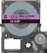Epson LK-4UBP Zwart, Paars Label Tape Cassette