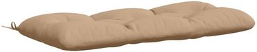 vidaXL Bankkussen VIANEN 100% Polyester Zand 110 x 50 x 12 cm