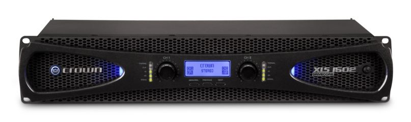 Crown XLS 1502 - 2.0 Channel Power Amplifier - Black