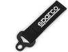 Sparco Leer Sleutelhanger - Zwart