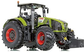 WIKING 077863 Claas Axion 950 modeltractor, 1:32, metaal/kunststof, Vanaf 14 jaar, Veel functies, Met frontgewicht, Openende motorkap