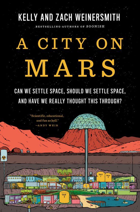 A The Penguin Press A City on Mars: Can we settle space, should we settle space, and have we really thought this through? Hardcover