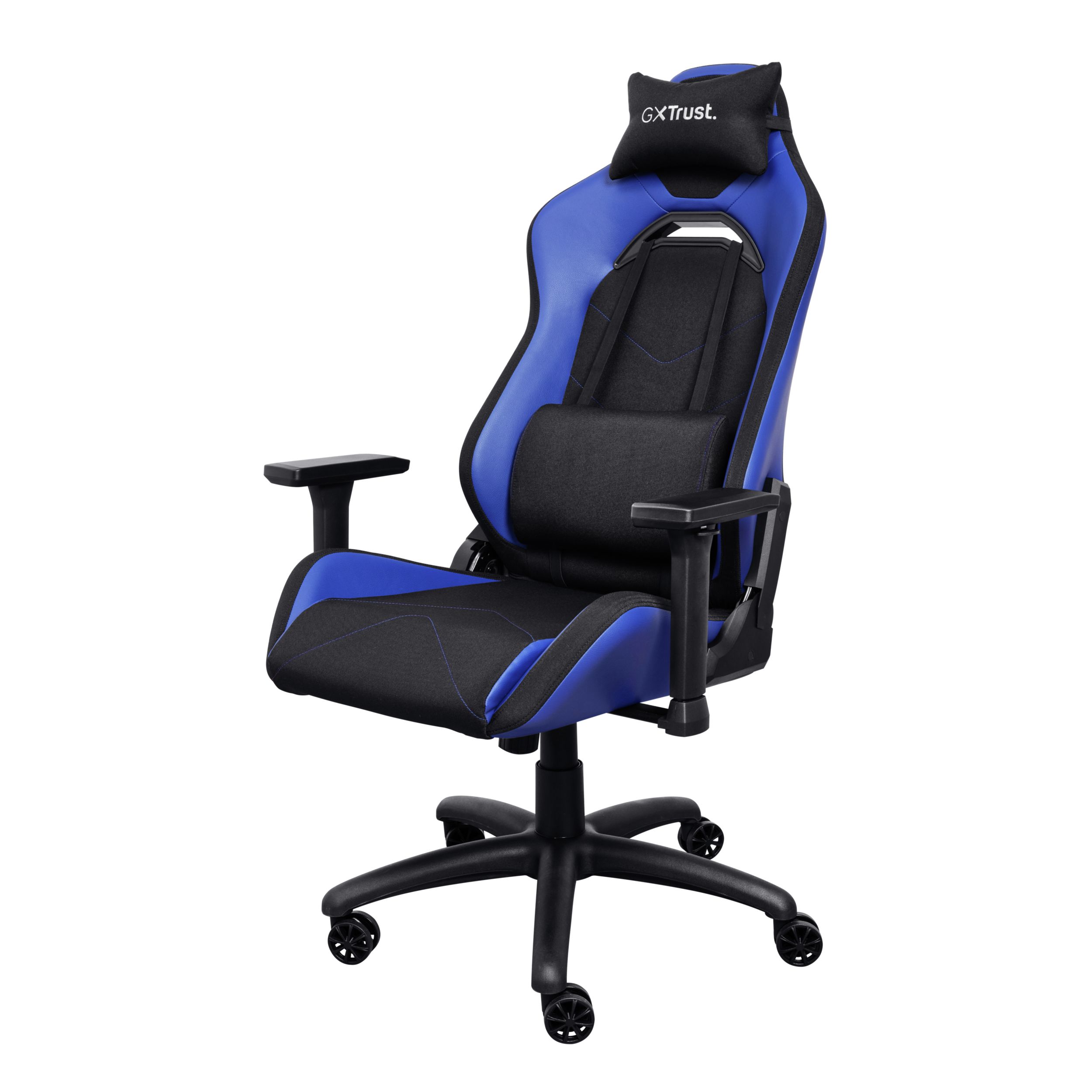 Trust GXT 714 Ruya Gaming Stoel - Zwart/Blauw